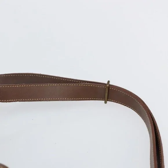 Authentic Burberrys Nova Check Shoulder Bag PVC Beige Gold - Picture 15 of 16